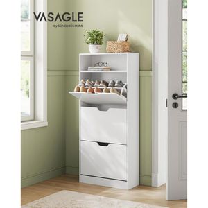 Produktbild für Schuhschrank Vasagle LBC046W01, weiß