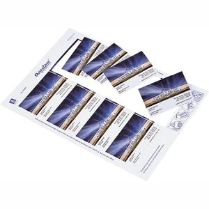 Produktbild für Visitenkarten Zweckform C32028-25 Q&amp;C, 85 x 54mm