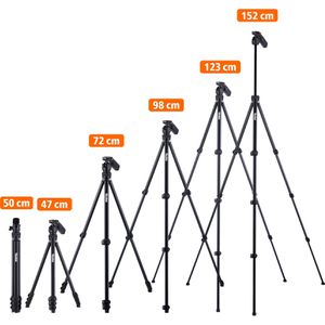 Produktbild für Stativ Rollei Compact Creator Star, Höhe bis 152 cm