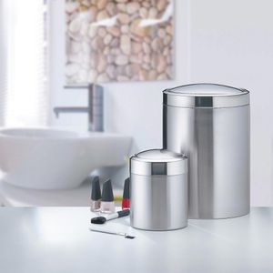 Produktbild für Mülleimer Kela Ari, 21382, silber matt