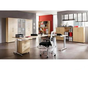 Produktbild für Aktenschrank Hammerbacher Basic 4100, aus Holz