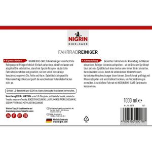 Produktbild für Fahrradreiniger Nigrin 50078, Bike-Care