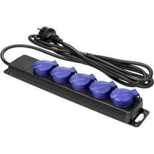 Steckdosenleiste Orno OR-AE-13297, mit 5 m Kabel