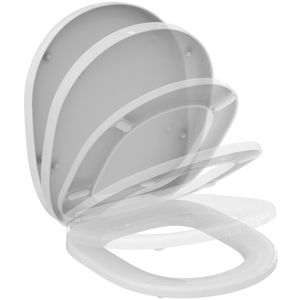 Produktbild für WC-Sitz Ideal-Standard Connect E712701, oval, aus Duroplast