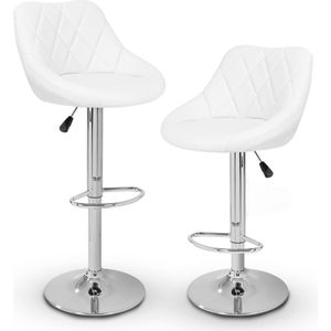 Barhocker Tresko BH-007, drehbar mit Lehne