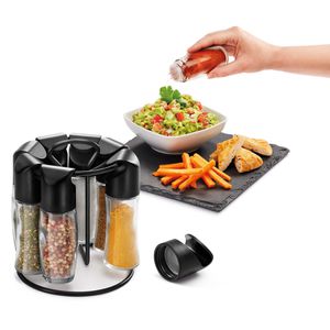 Produktbild für Gewürzkarussell Metaltex Spice 8 Gewürzständer, mit 1 Ebene