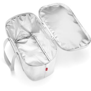 Produktbild für Kühltasche Reisenthel Coolerbag silver crackle, faltbar