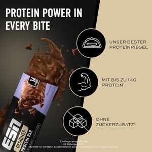 Produktbild für Proteinriegel ESN Designer Protein Bar, 12 Riegel