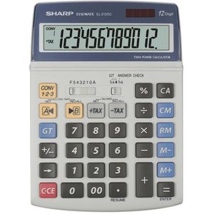 Taschenrechner Sharp EL-2125C, MwSt-Berechnung