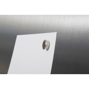 Produktbild für Magnete Maul 61707 silber gebürstet, Neodym Magnet