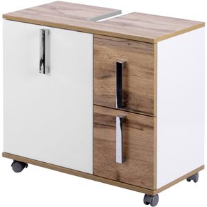 Produktbild für Waschbeckenunterschrank Schildmeyer Luca 135873, mit Rollen