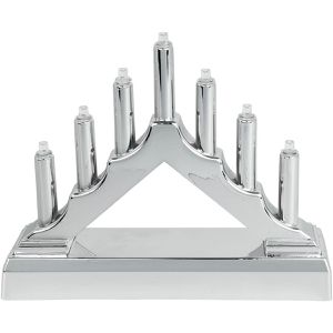 Produktbild für Lichterbogen Ideen-mit-Herz 013164-03, Mini, silber