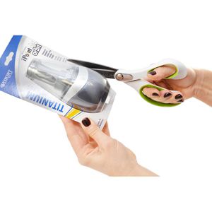Produktbild für Büroschere Westcott CARBO Titan Nitrid, mit Softgrip