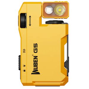 Produktbild für Taschenlampe Wuben G5 LED, aufladbar, gelb