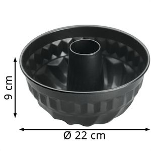 Produktbild für Backform Metaltex Superior 220639038, Bundform, aus Stahl