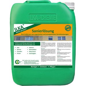 Steinreiniger ILKA Sanierlösung, Fassadenreiniger