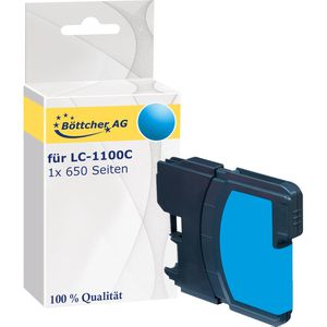 Produktbild für Tinte Böttcher-AG für Brother LC-1100C