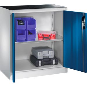 Produktbild für Werkzeugschrank CP-Möbel 8821-000, aus Metall, grau / blau