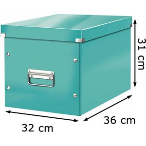 Produktbild für Aufbewahrungsbox Leitz 6108-00-51 Click&amp;Store Cube