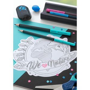 Produktbild für Bleistift Faber-Castell Jumbo Grip Two Tone