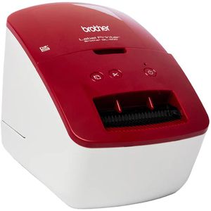 Produktbild für Etikettendrucker Brother P-touch QL 600R, rot