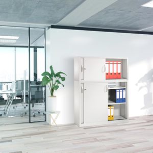 Produktbild für Aufsatzschrank CP-Möbel Acurado C2000, lichtgrau