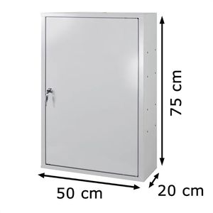 Produktbild für Werkzeugschrank ADB 52595, aus Metall, lichtgrau