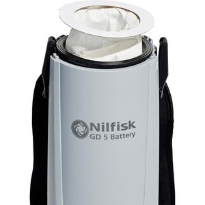 Produktbild für Rucksackstaubsauger Nilfisk GD5 Batterie EU