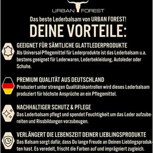 Produktbild für Lederpflege Urban-Forest Premium, Balsam