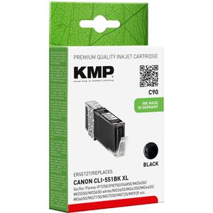 Produktbild für Tinte KMP C90 für Canon CLI-551BK XL