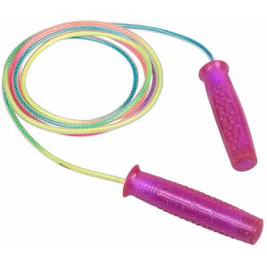 Produktbild für Springseil Idena 40198 Glitzer, Kunststoffseil für Kinder