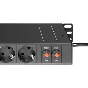 Produktbild für Steckdosenleiste Adam-Hall 874716, mit 2m Kabel