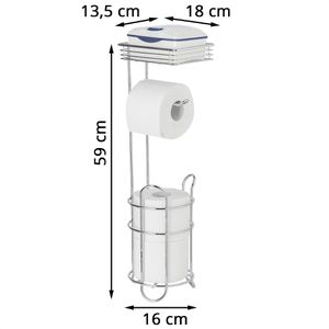 Produktbild für Toilettenpapierhalter Wenko 24074800, verchromt