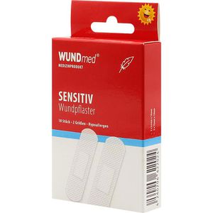 Produktbild für Pflaster WUNDmed Sensitive, 10 Strips