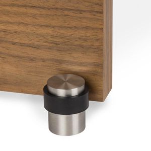 Produktbild für Türstopper SO-TECH Thor 129570, Gummi/Edelstahl