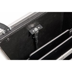 Produktbild für Tabletwagen Parat Paraproject Case TC10, schwarz