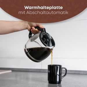 Produktbild für Kaffeemaschine Clatronic KA 3473, mit Glaskanne