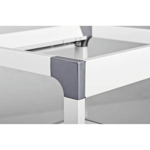 Produktbild für Computertisch Durable 3796-10, SYSTEM, mit Rollen