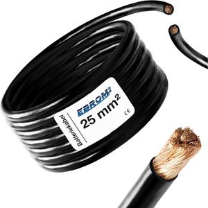 Batteriekabel Ebrom Kupfer, 25mm²