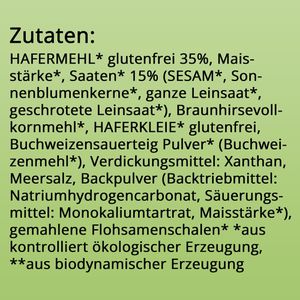 Produktbild für Brotbackmischung Bauckhof Schnelle Brötchen Saaten, BIO