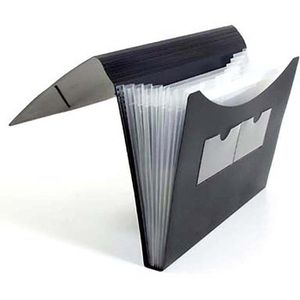 Produktbild für Fächermappe Foldersys 70005-30, A4, schwarz