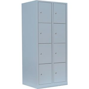 Produktbild für Schließfachschrank ClassiX X-523420, lichtgrau