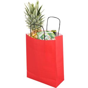 Produktbild für Papiertüten Mailmedia rot