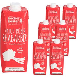 Produktbild für Saft Beckers Bester, naturtrüber Rhabarber