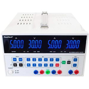 Labornetzteil PeakTech P 6075, 2 Kanal