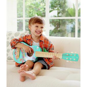 Produktbild für Kinder-Musikinstrument Hape Gitalele Flower Power