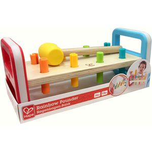 Produktbild für Motorikspielzeug Hape E0506, Regenbogen-Klopfbank