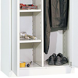 Produktbild für Mehrzweckschrank G-Office UNC.19/N, abschließbar, lichtgrau