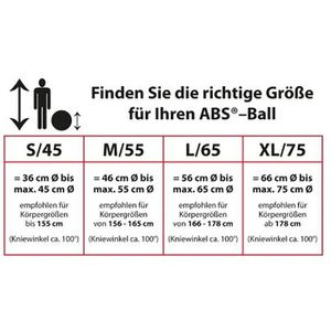 Produktbild für Gymnastikball Togu Powerball ABS