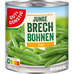 Gemüsekonserve Gut&Günstig Brechbohnen